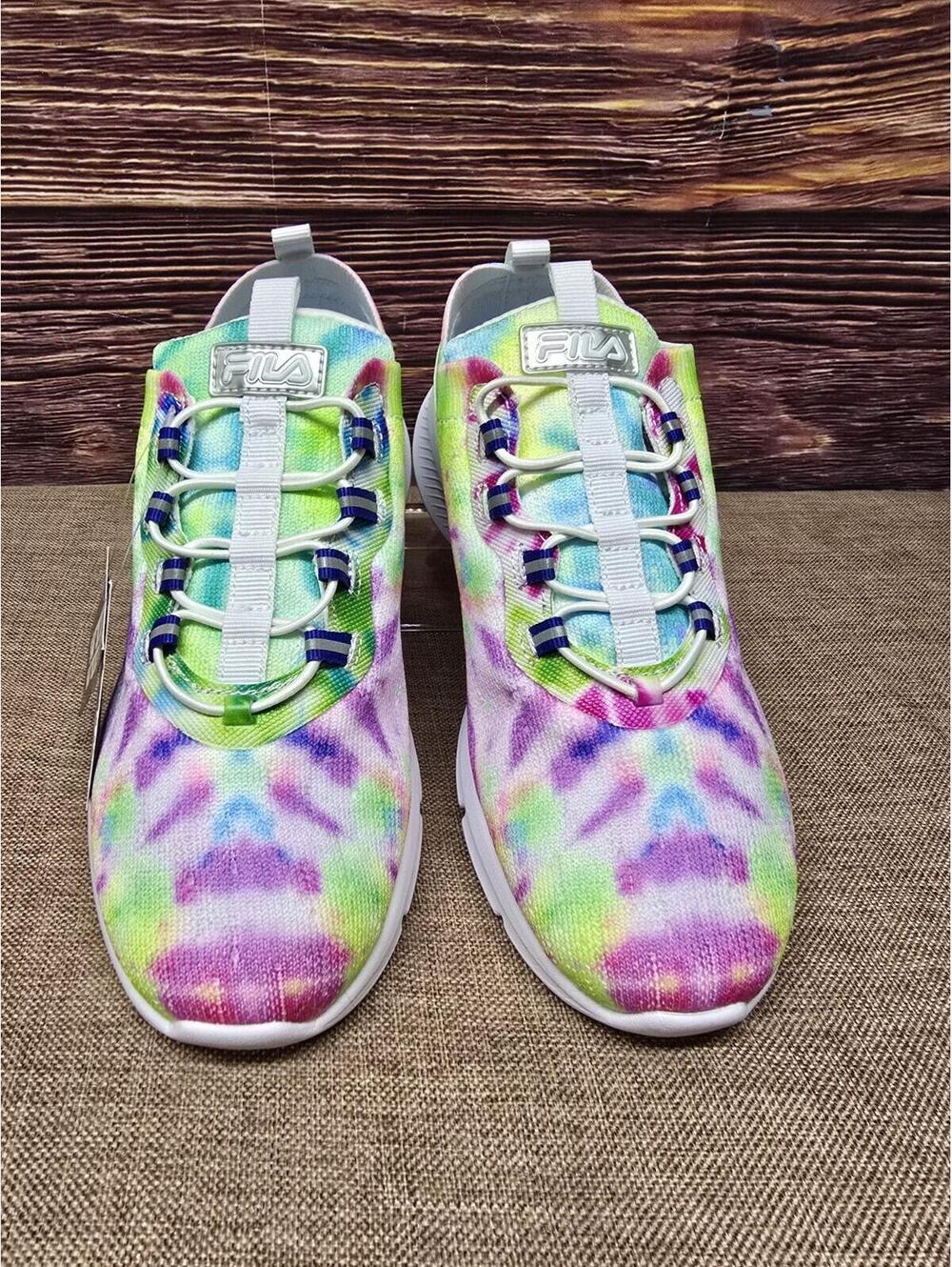 Fila sneakers Memory Skyway 2.0  Tie Dye New Running Shoes Size 6.5